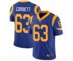 Los Angeles Rams #63 Austin Corbett Royal Blue Alternate Vapor Untouchable Limited Player Football Jersey
