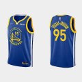 Golden State Warriors #95 Juan Toscano-Anderson 2022 Royal Stitched Basketball Jerseys