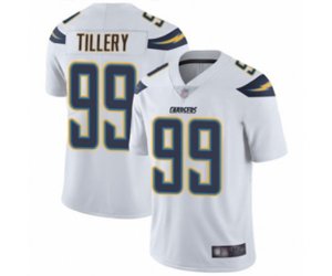 Los Angeles Chargers #99 Jerry Tillery White Vapor Untouchable Limited Player Football Jersey