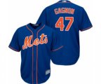 New York Mets Drew Gagnon Replica Royal Blue Alternate Home Cool Base Baseball Player Jersey