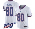 New York Giants #80 Phil McConkey Limited White Rush Vapor Untouchable 100th Season Football Jersey