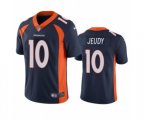 Denver Broncos #10 Jerry Jeudy Navy 2020 NFL Draft Vapor Limited Jersey