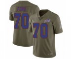 Buffalo Bills #70 Cody Ford Limited Olive 2017 Salute to Service Football Jersey