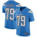 Los Angeles Chargers #79 Kenny Wiggins Electric Blue Alternate Vapor Untouchable Limited Player NFL Jersey