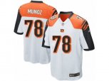 Cincinnati Bengals #78 Anthony Munoz Game White NFL Jersey