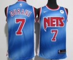 Brooklyn Nets #7 Kevin Durant Blue Nike Jersey