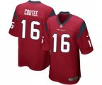 Houston Texans #16 Keke Coutee Game Red Alternate Football Jersey