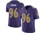 Baltimore Ravens #96 Brent Urban Limited Purple Rush NFL Jersey