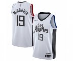 Los Angeles Clippers #19 Rodney McGruder Swingman White Basketball Jersey - 2019-20 City Edition
