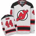 New Jersey Devils #44 Miles Wood Authentic White Away NHL Jersey