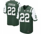 New York Jets #22 Trumaine Johnson Game Green Team Color NFL Jersey