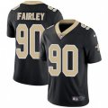New Orleans Saints #90 Nick Fairley Black Team Color Vapor Untouchable Limited Player NFL Jersey