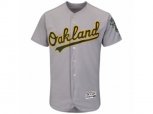 Oakland Athletics Majestic Road Blank Gray Flex Base Authentic Collection Team Jersey