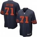 Chicago Bears #71 Josh Sitton Game Navy Blue Alternate NFL Jersey