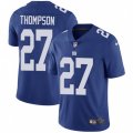 New York Giants #27 Darian Thompson Royal Blue Team Color Vapor Untouchable Limited Player NFL Jersey