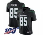 New York Jets #85 Neal Sterling Black Alternate Vapor Untouchable Limited Player 100th Season Football Jersey