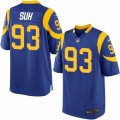 Los Angeles Rams #93 Ndamukong Suh Game Royal Blue Alternate NFL Jersey