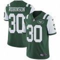 New York Jets #30 Rashard Robinson Green Team Color Vapor Untouchable Limited Player NFL Jersey