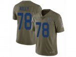 Indianapolis Colts #78 Ryan Kelly Limited Olive 2017 Salute to Service NFL Jersey