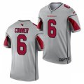 Arizona Cardinals #6 James Conner Nike 2021 Silver Inverted Legend Jersey