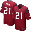 Houston Texans #21 Tyler Ervin Game Red Alternate NFL Jersey