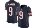 Chicago Bears #9 Jim McMahon Limited Navy Blue Rush NFL Jersey