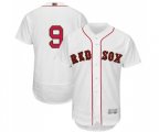 Boston Red Sox #9 Ted Williams White 2019 Gold Program Flex Base Authentic Collection Baseball Jersey