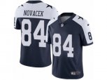 Dallas Cowboys #84 Jay Novacek Vapor Untouchable Limited Navy Blue Throwback Alternate NFL Jersey