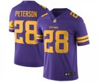 Minnesota Vikings #28 Adrian Peterson Limited Purple Rush Vapor Untouchable Football Jersey
