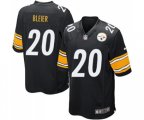 Pittsburgh Steelers #20 Rocky Bleier Game Black Team Color Football Jersey