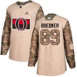 Ottawa Senators #89 Mikkel Boedker Authentic Camo Veterans Day Practice NHL Jersey