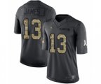 San Francisco 49ers #13 Richie James Limited Black 2016 Salute to Service Football Jersey