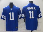 Indianapolis Colts #11 Michael Pittman Jr. Nike Royal Alternate Retro Vapor Limited Jersey