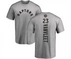 Toronto Raptors #23 Fred VanVleet Ash Backer T-Shirt