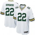 Green Bay Packers #22 Aaron Ripkowski Game White NFL Jersey