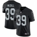 Oakland Raiders #39 Keith McGill Black Team Color Vapor Untouchable Limited Player NFL Jersey