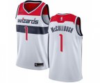 Washington Wizards #1 Chris McCullough Swingman White Home NBA Jersey - Association Edition