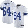 Dallas Cowboys #64 Jonathan Cooper White Vapor Untouchable Limited Player NFL Jersey