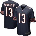 Chicago Bears #13 Bennie Fowler III Game Navy Blue Team Color NFL Jersey