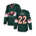 Minnesota Wild #22 Kevin Fiala Authentic Green Home Hockey Jersey