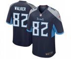 Tennessee Titans #82 Delanie Walker Game Light Blue Team Color Football Jersey