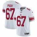 New York Giants #67 Justin Pugh White Vapor Untouchable Limited Player NFL Jersey