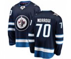 Winnipeg Jets #70 Joe Morrow Fanatics Branded Navy Blue Home Breakaway NHL Jersey