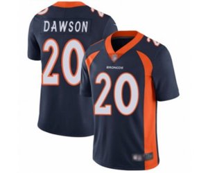 Denver Broncos #20 Duke Dawson Navy Blue Alternate Vapor Untouchable Limited Player Football Jersey