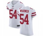 San Francisco 49ers #54 Fred Warner White Vapor Untouchable Elite Player Football Jersey