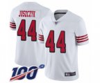 San Francisco 49ers #44 Kyle Juszczyk Limited White Rush Vapor Untouchable 100th Season Football Jersey