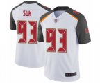 Tampa Bay Buccaneers #93 Ndamukong Suh White Vapor Untouchable Limited Player Football Jersey