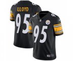 Pittsburgh Steelers #95 Greg Lloyd Black Team Color Vapor Untouchable Limited Player Football Jersey