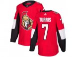 Adidas Ottawa Senators #7 Kyle Turris Red Home Authentic Stitched NHL Jersey