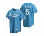 Los Angeles Dodgers Corey Seager Nike Light Blue Cooperstown Collection Alternate Jersey
